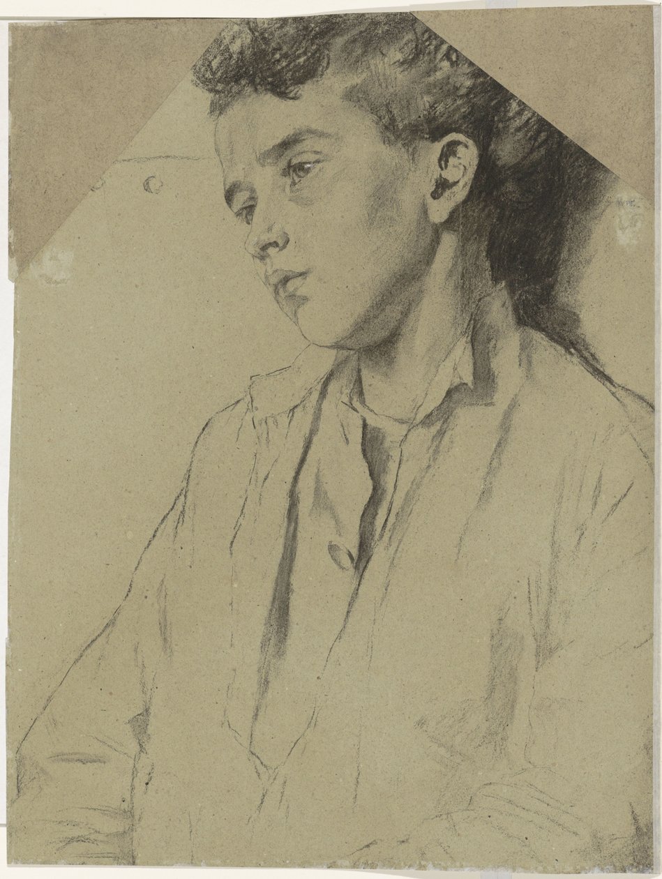 Egy fiú portréja alkotó: Thérèse Schwartze
