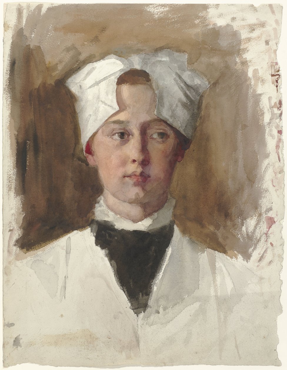 Egy árva lány portréja alkotó: Thérèse Schwartze