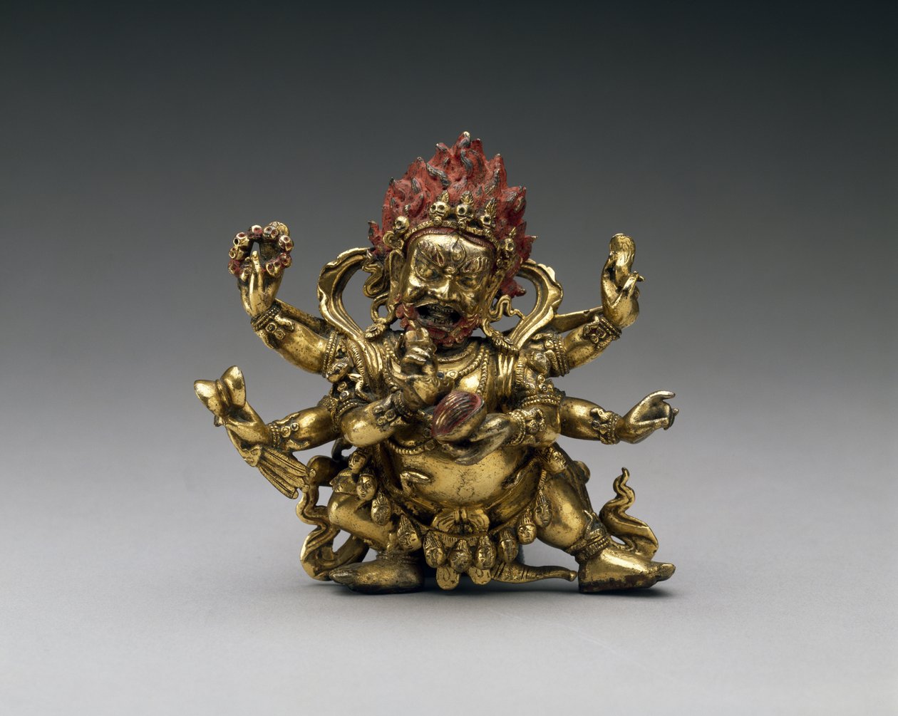 Mahakala Heruka alkotó: Tibetan School