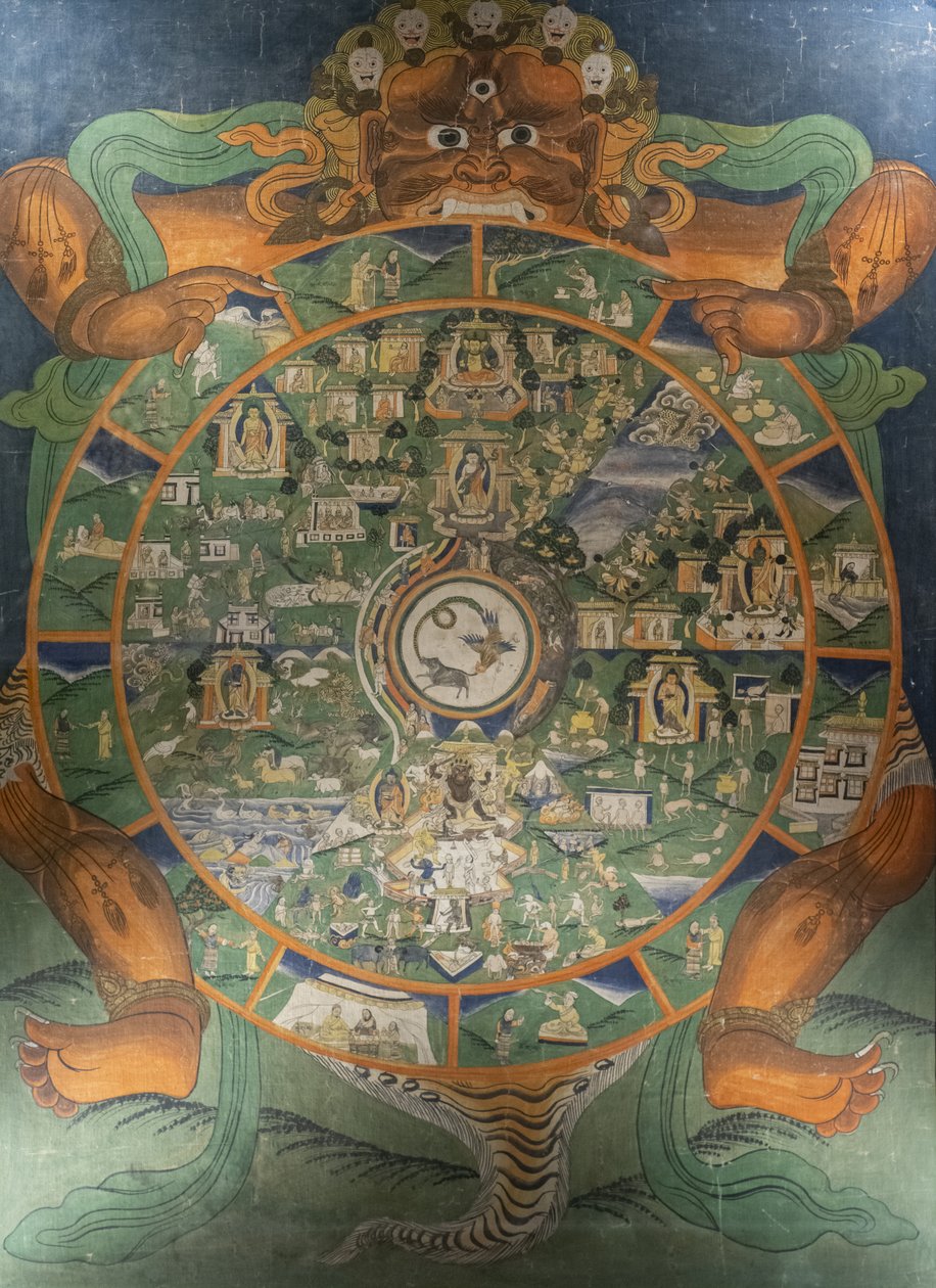 Az élet kereke alkotó: Tibetan School