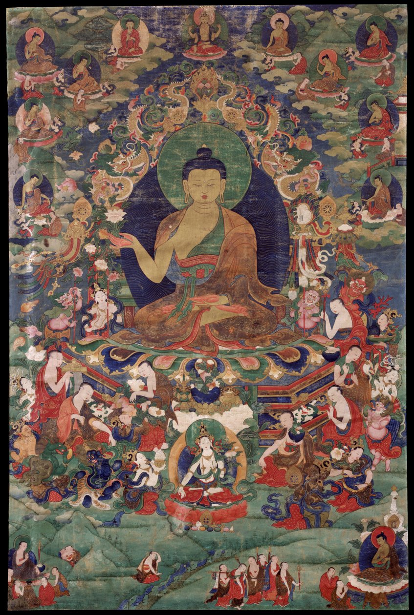 Shakyamuni Buddha alkotó: Tibetan culture