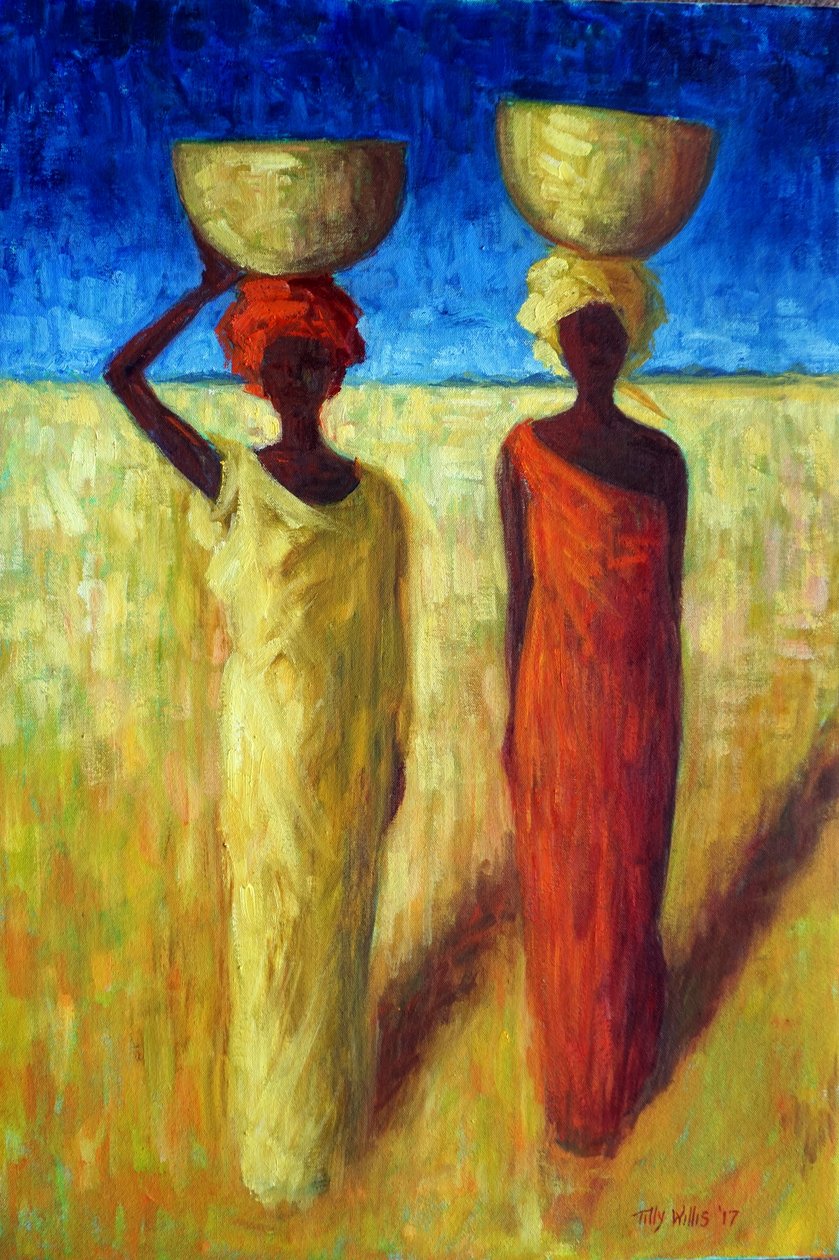 Calabash Cousins, 2017, olaj alkotó: Tilly Willis