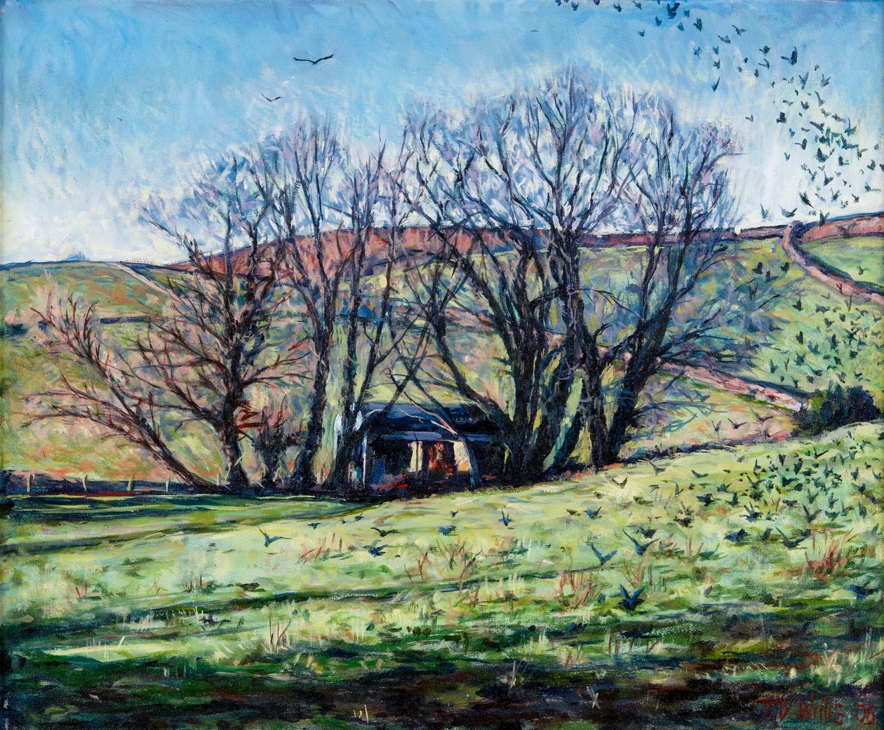 Crows Rising, 2009 alkotó: Tilly Willis