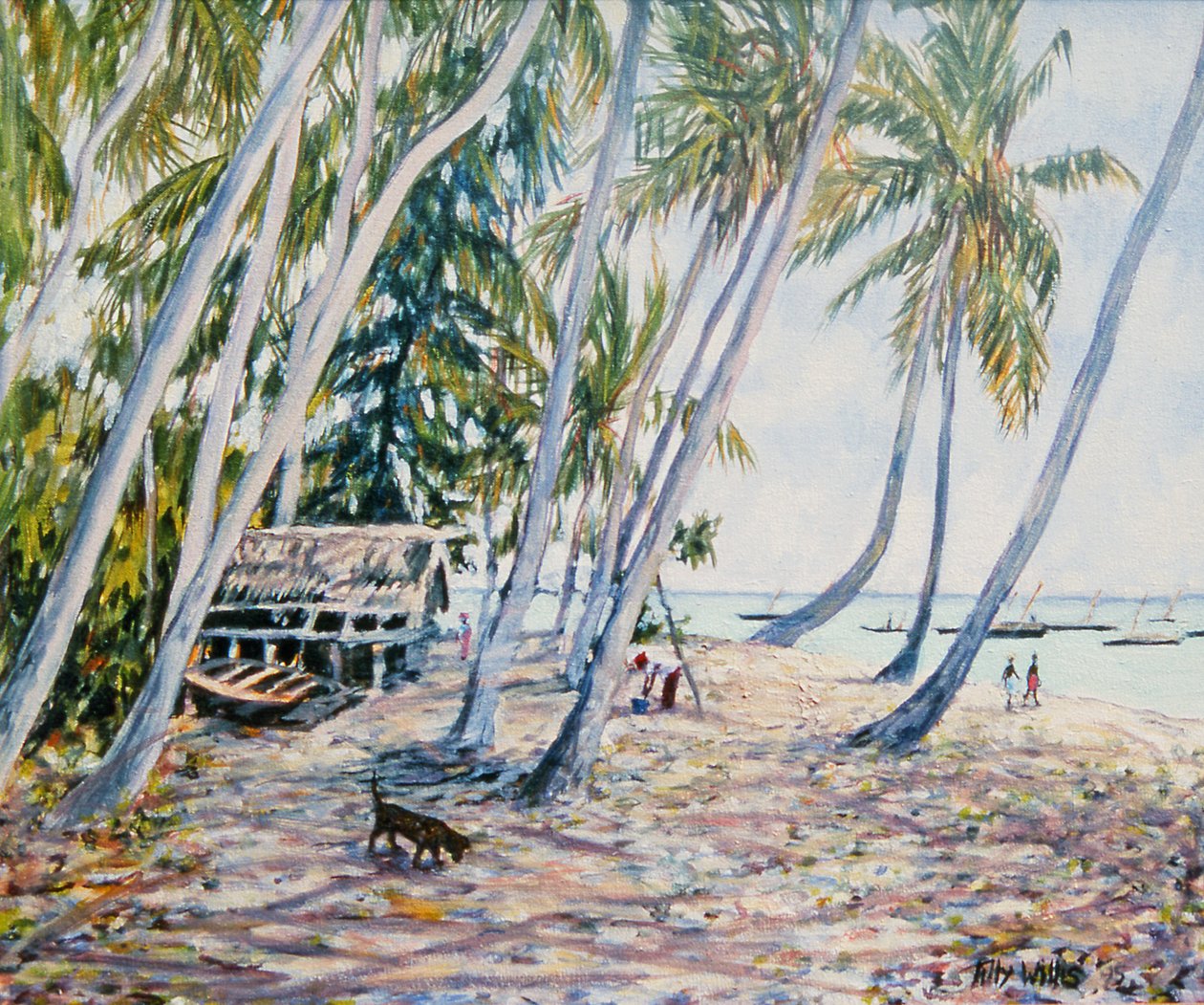Rozsdás pálmák, Zanzibár, 2002 alkotó: Tilly Willis