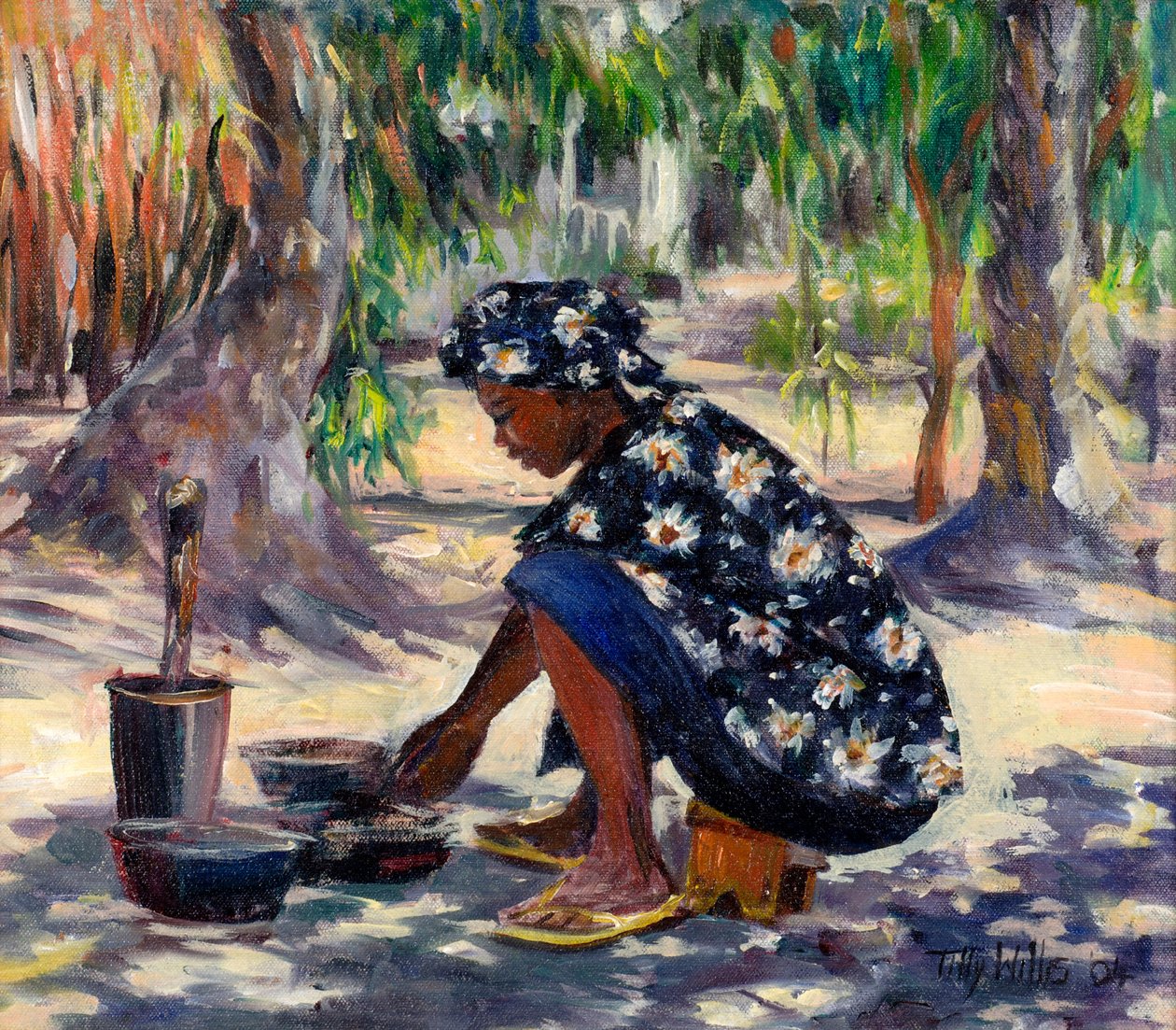 Főző nő, 2004 alkotó: Tilly Willis