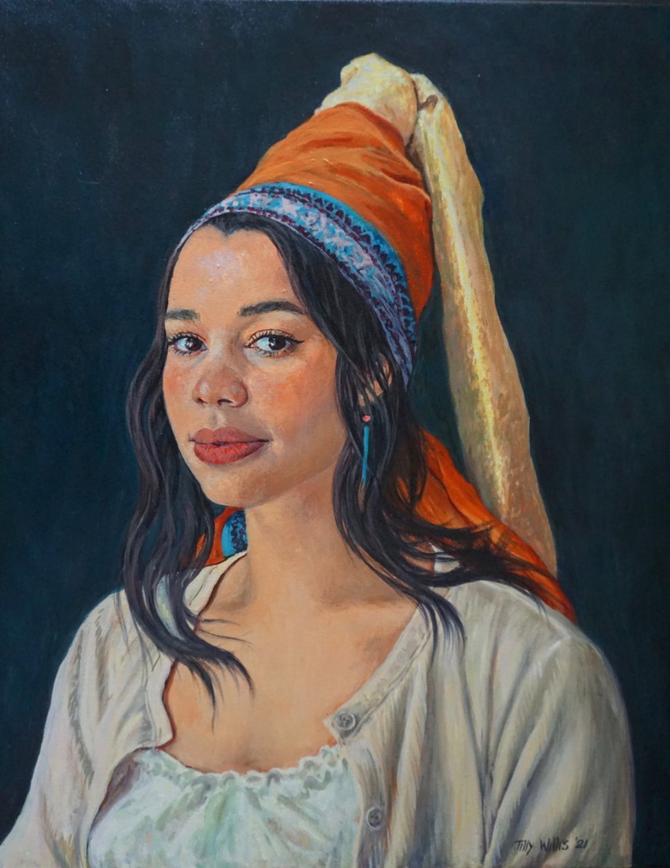 Belinda 2021 (olaj, vászon) alkotó: Tilly Willis