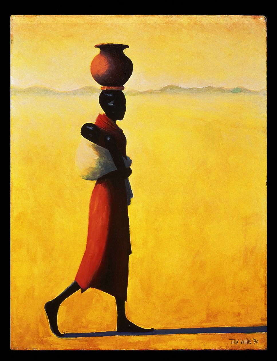 Woman Walking, 1990 alkotó: Tilly Willis