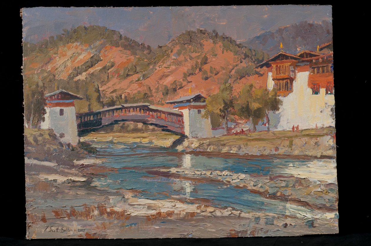 Punakha, Bhután, 2013 alkotó: Tim Scott Bolton