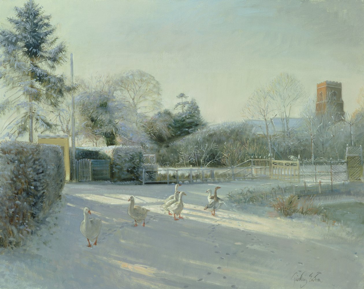 Templomhatár, Bedfield alkotó: Timothy Easton
