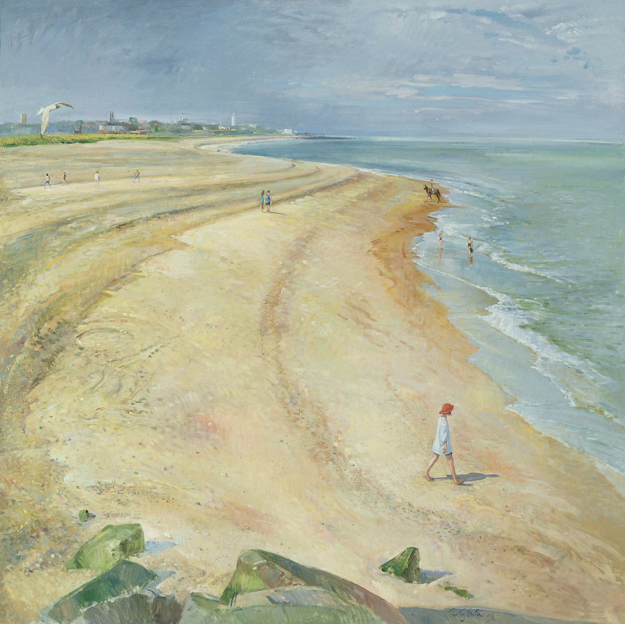 The Curving Beach, Southwold, 1997 alkotó: Timothy Easton