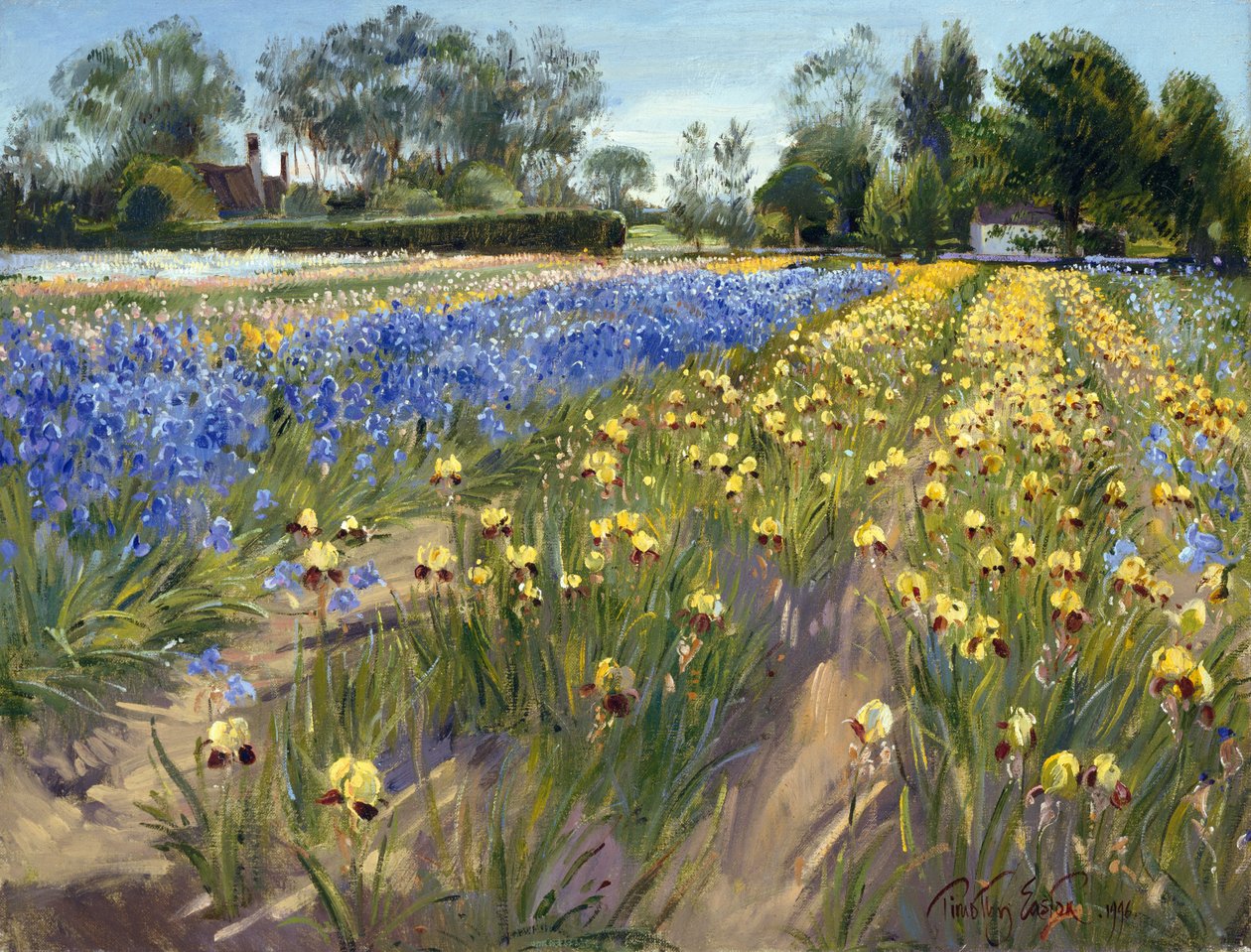 A fehér pajta felé, 1996 alkotó: Timothy Easton
