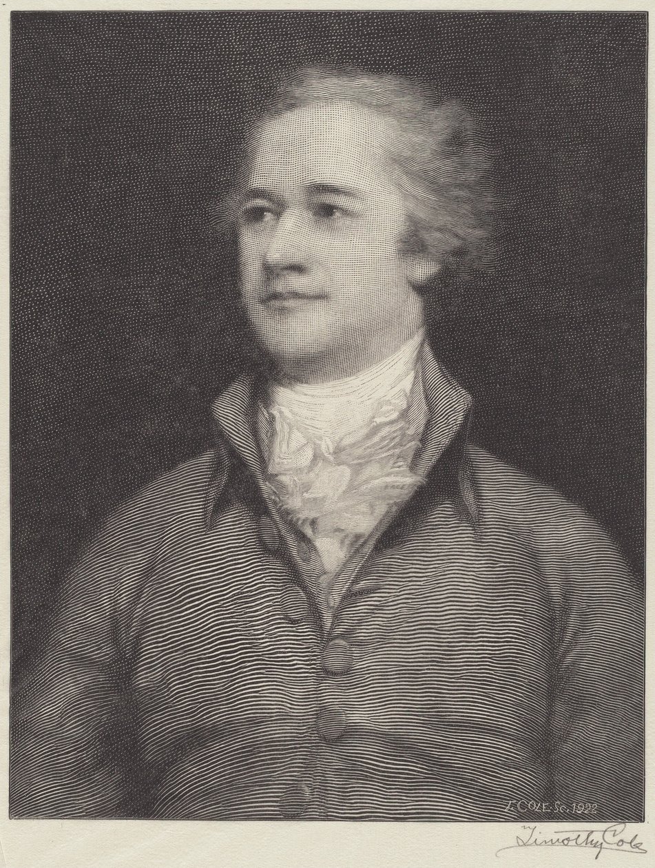 Alexander Hamilton alkotó: Timothy Cole