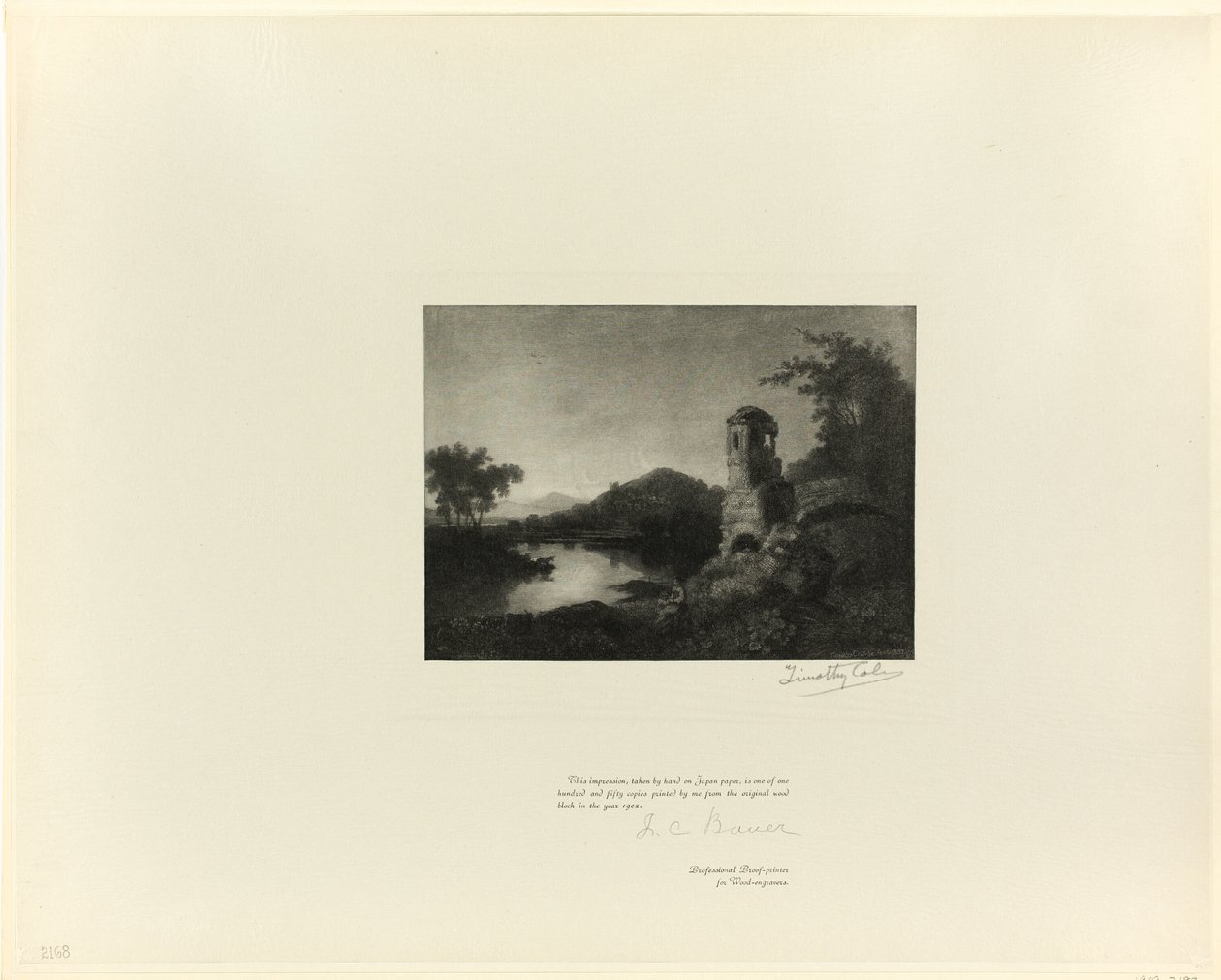 Cicero villája, a régi angol mesterekből alkotó: Timothy Cole
