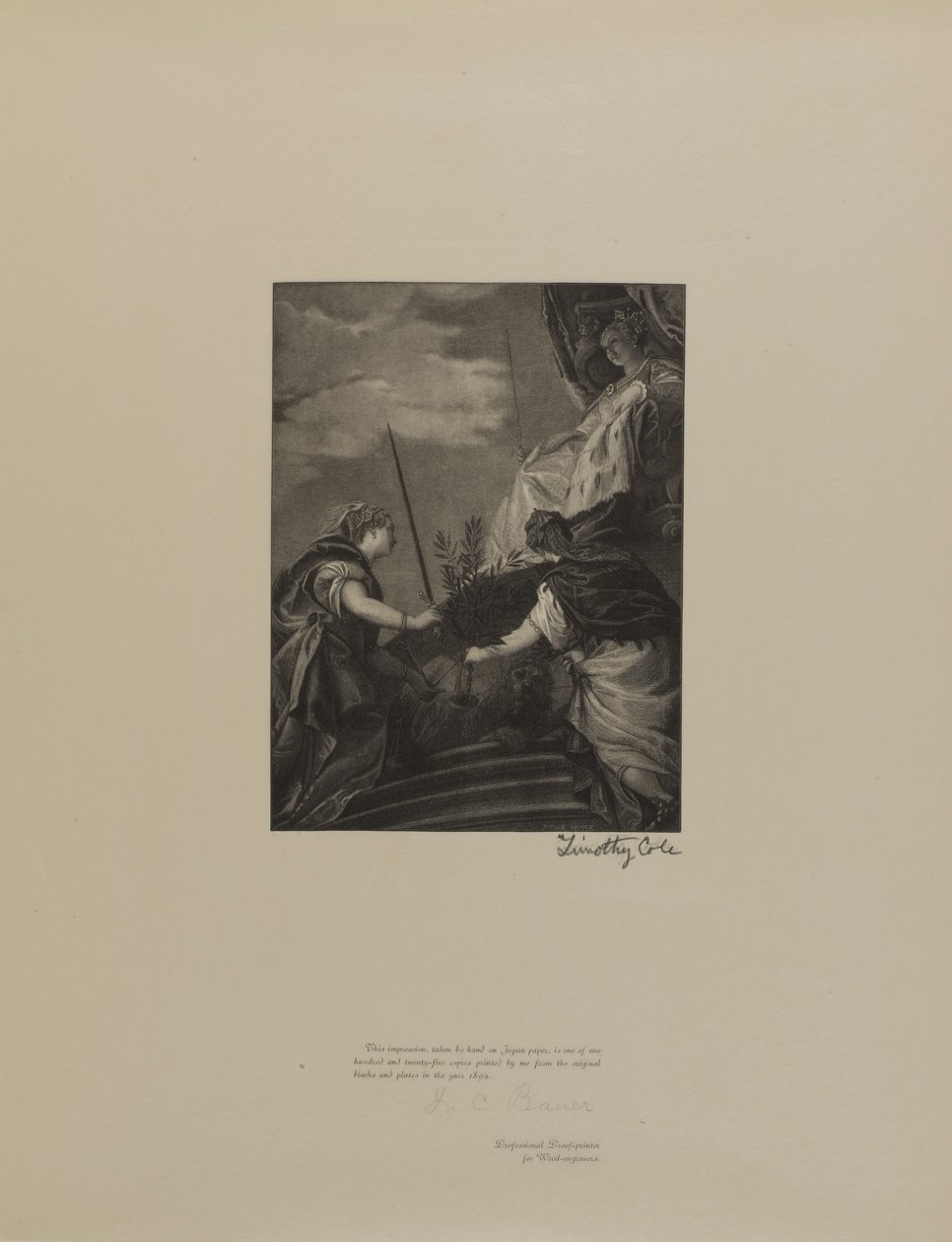 Régi olasz mesterek alkotó: Timothy Cole