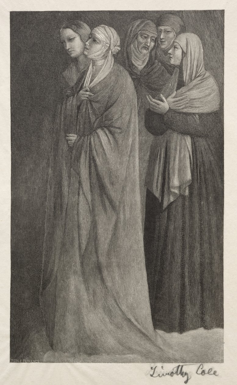 Régi olasz mesterek: Csoport, 1888-1892. alkotó: Timothy Cole