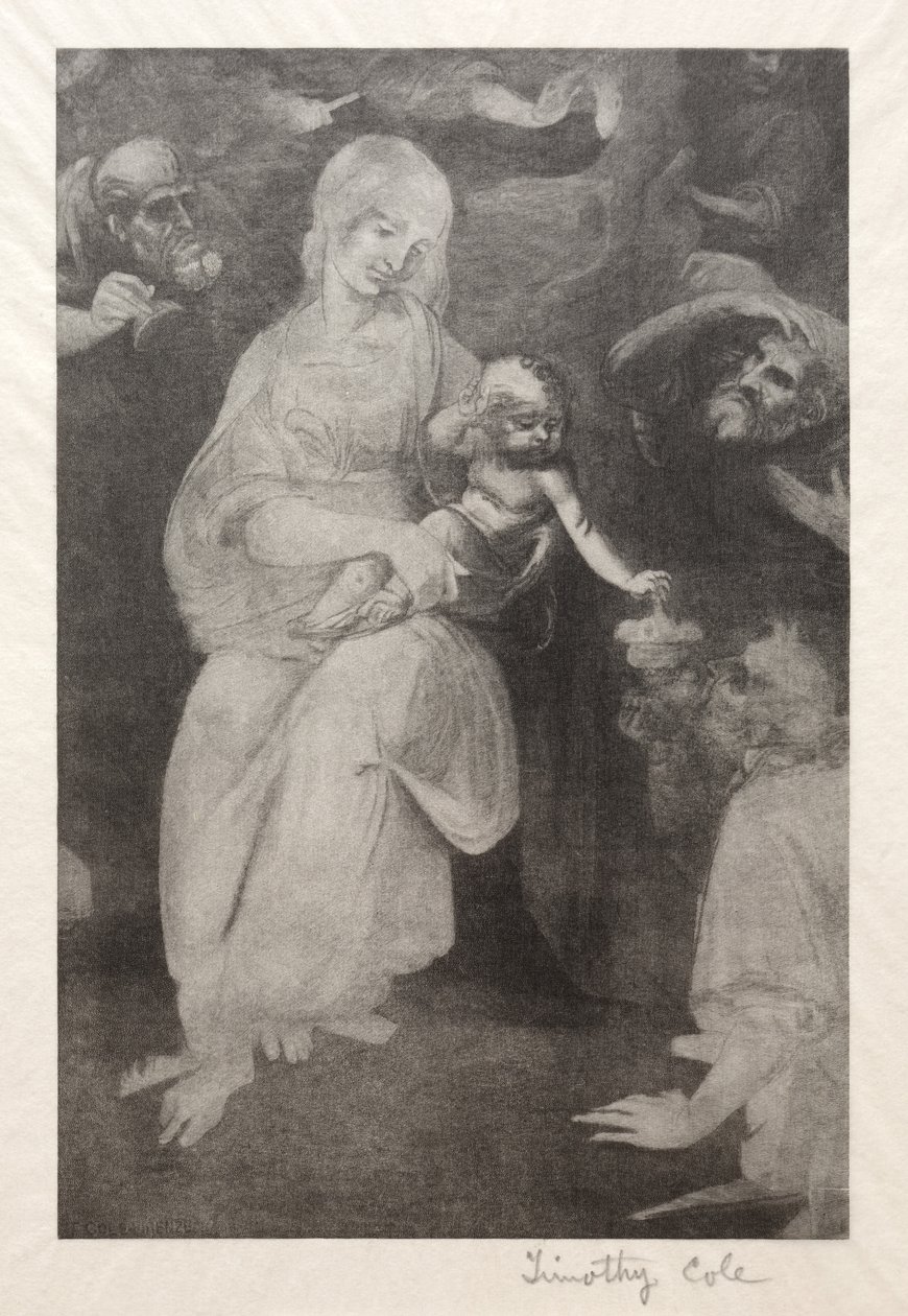 Régi olasz mesterek: Madonna és gyermeke, 1888-1892. alkotó: Timothy Cole