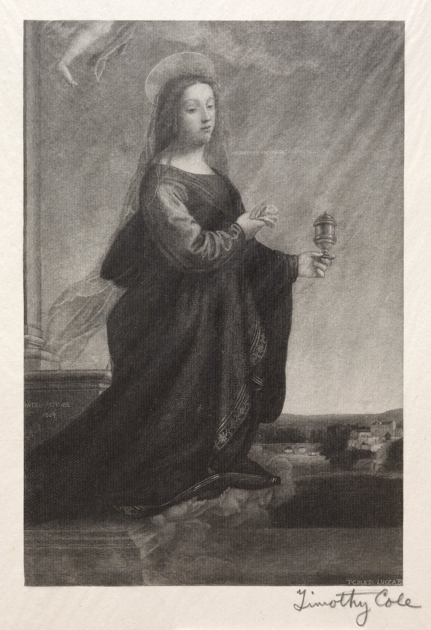 Régi olasz mesterek: Mária Magdolna, 1889. alkotó: Timothy Cole
