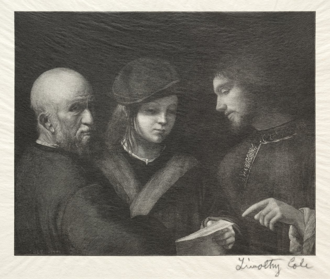 Régi olasz mesterek: A három korszak, 1888-1892. alkotó: Timothy Cole
