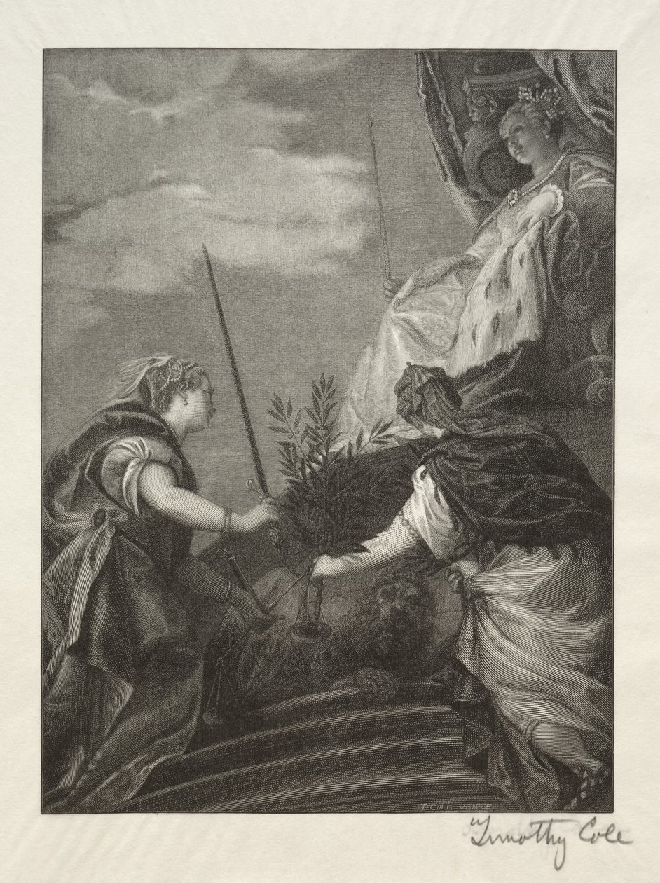Régi olasz mesterek: Velence trónolt, 1888-1892. alkotó: Timothy Cole