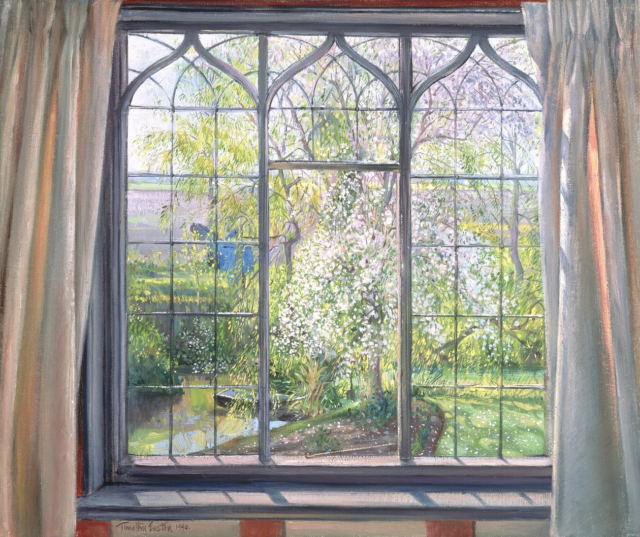 Almavirág a fűzfa ellen, 1990 alkotó: Timothy Easton