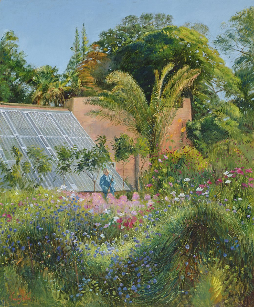 Búzavirághullámok Heliganban alkotó: Timothy Easton