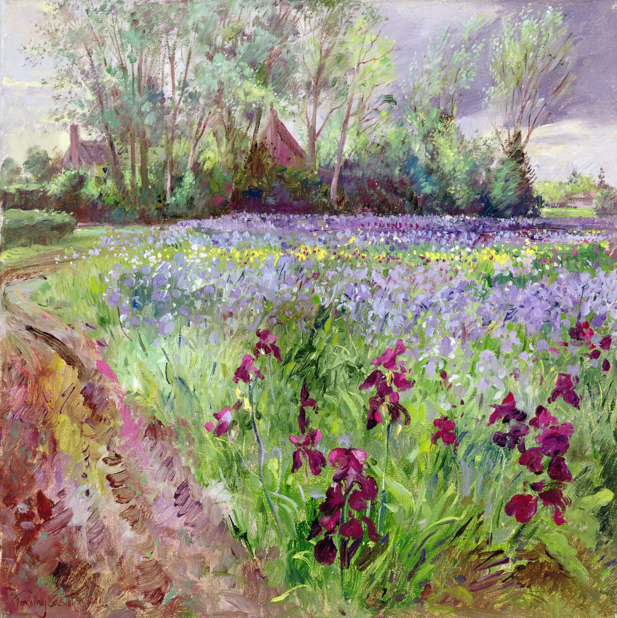 Iris Field, Vihargyűjtés alkotó: Timothy Easton