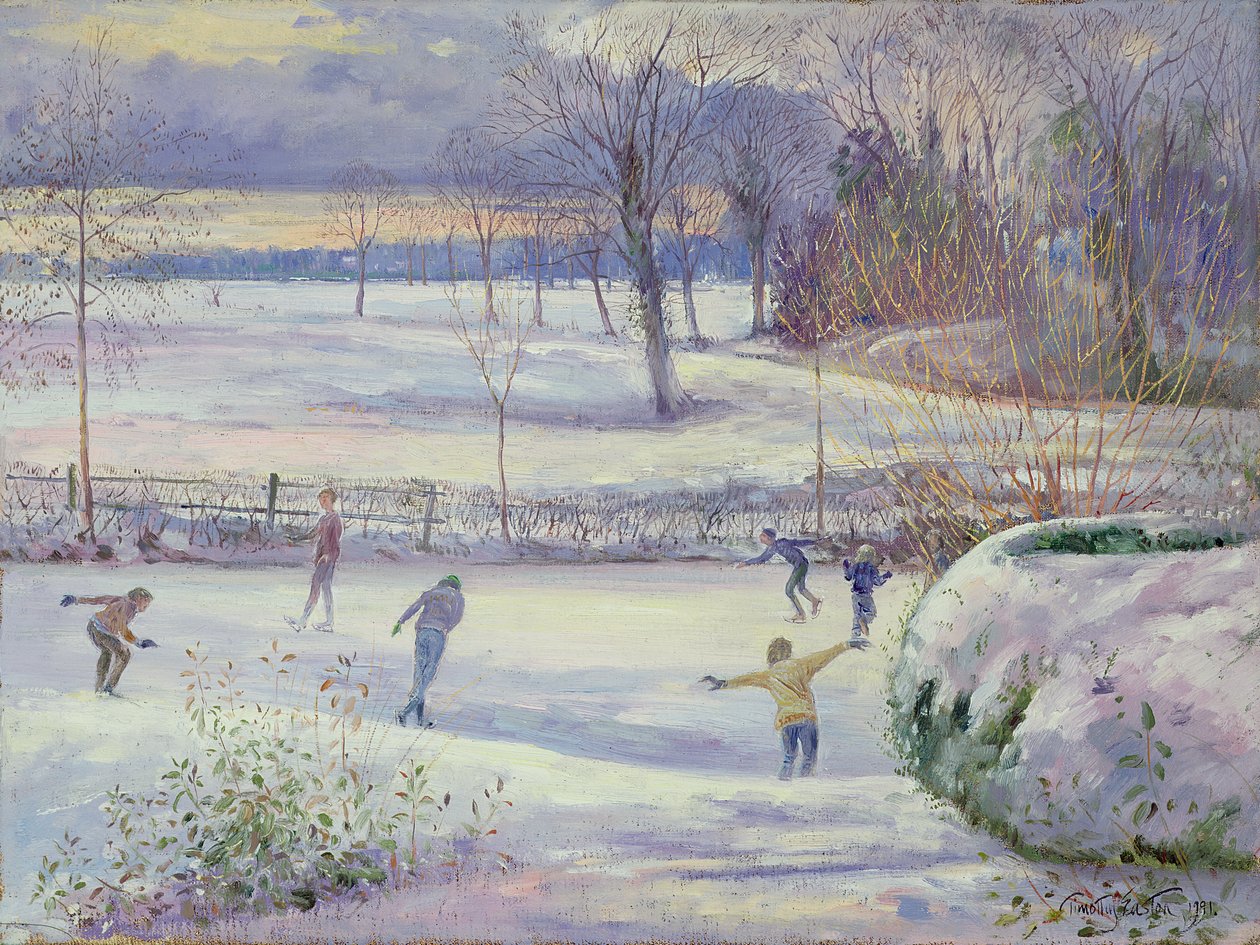 A korcsolyázás napja alkotó: Timothy Easton