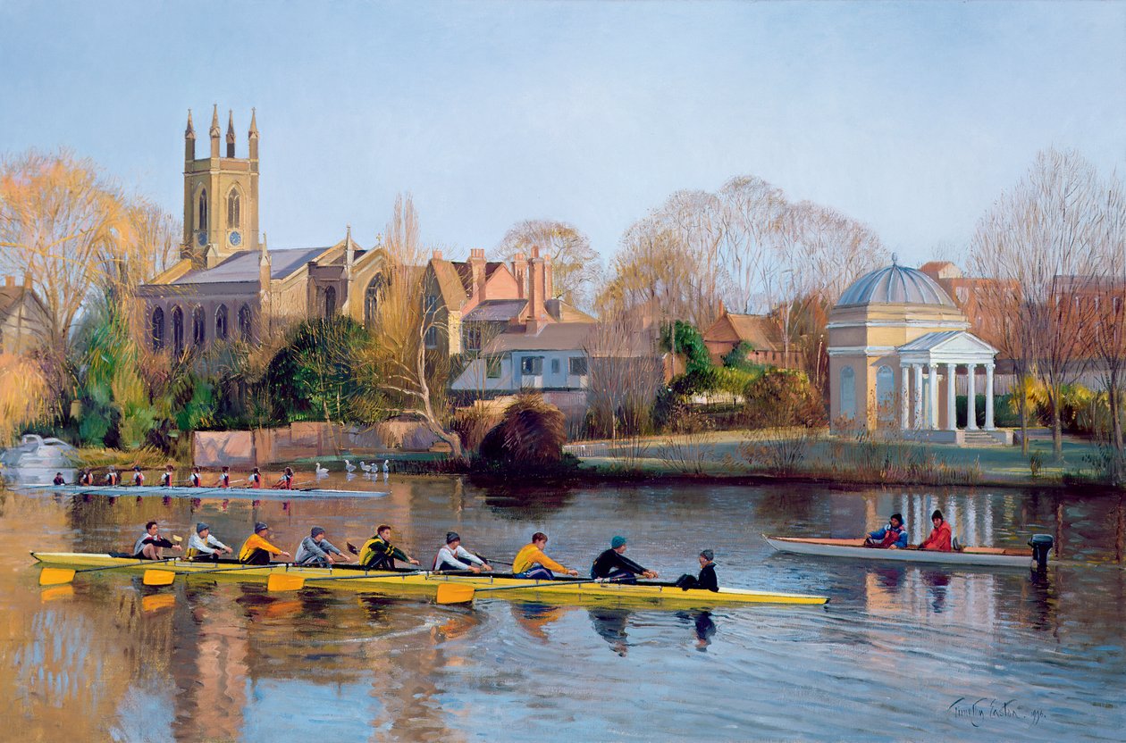 Téli edzés Hamptonban alkotó: Timothy Easton