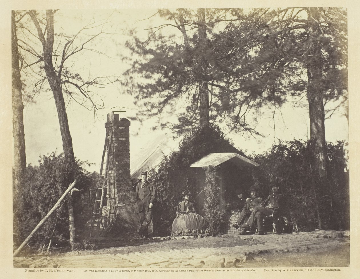 Táborépítészet, Brandy Station, Virginia alkotó: Timothy O