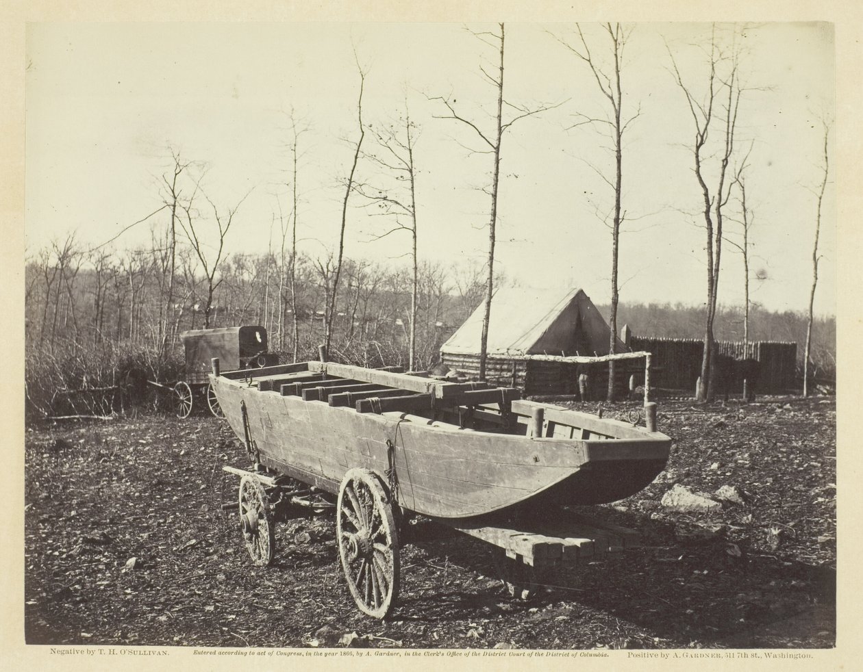 Pontoncsónak, Brandy Station, Virginia alkotó: Timothy O