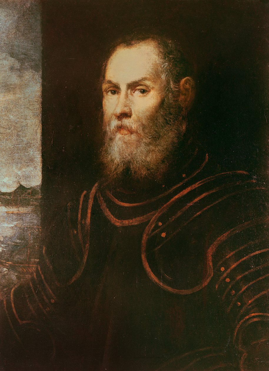Admirális portréja alkotó: Tintoretto