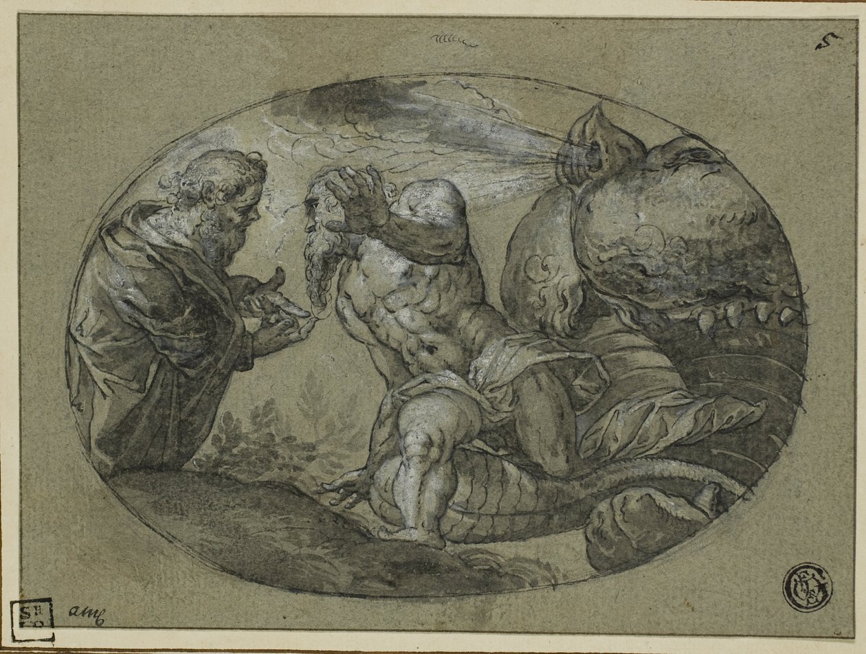 Jonah-t a bálna dobta fel alkotó: Tintoretto