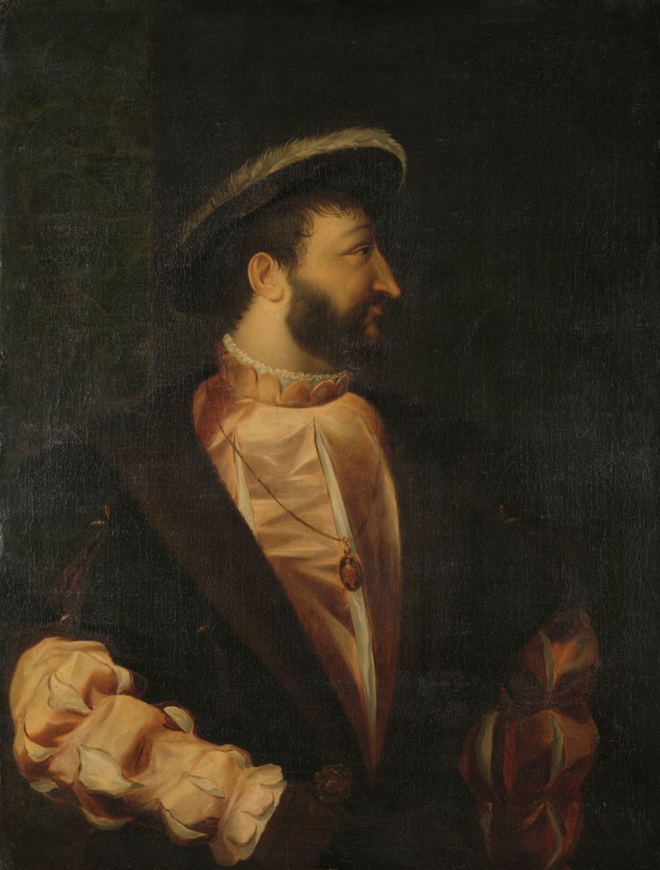 I. Ferenc (1494-1547), francia király alkotó: Titiaan (copy after)