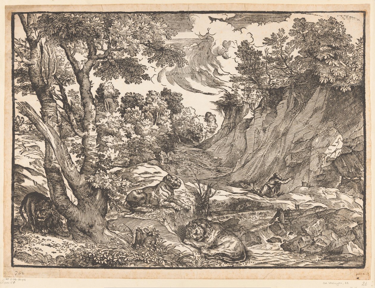 Táj Szent Jeromossal alkotó: Titiaan