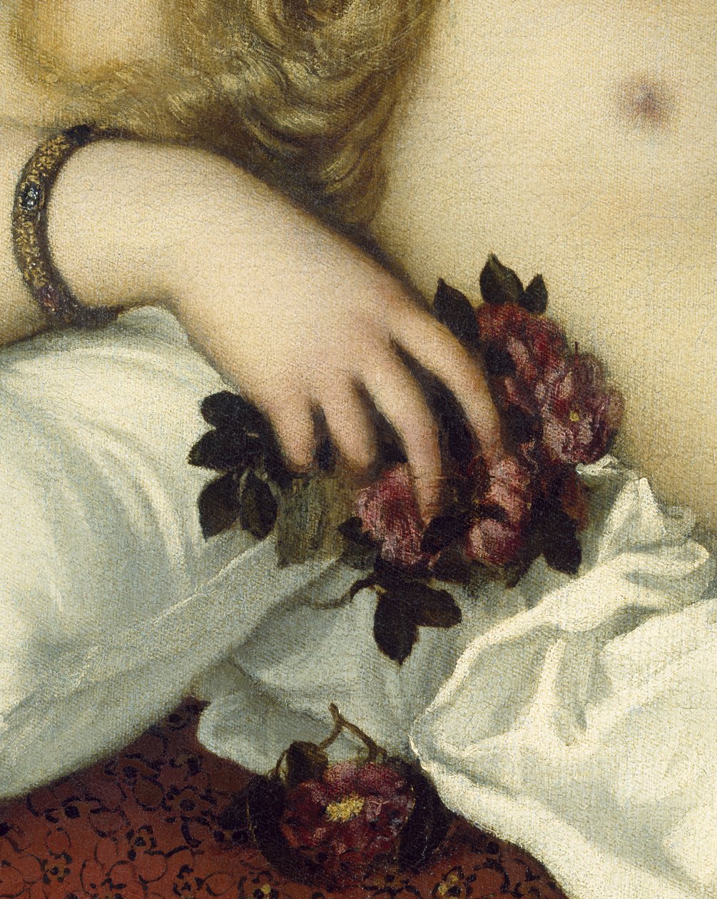 Urbinói Vénusz, 1538 előtt olaj, vászon, 291644-es részlet alkotó: Tiziano Vecelli