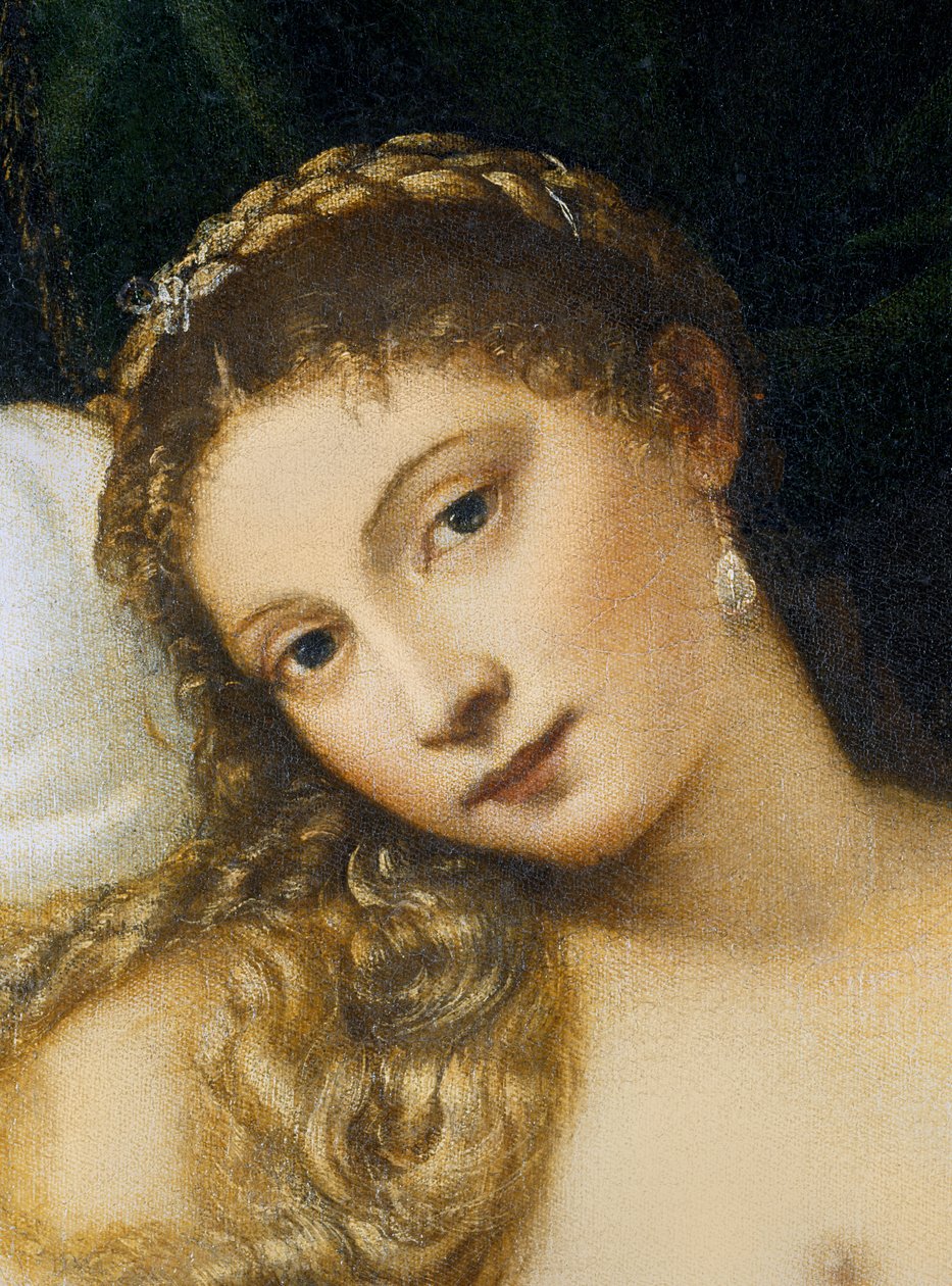 Urbinói Vénusz, 1538 előtt olaj, vászon, 291644-es részlet alkotó: Tiziano Vecelli