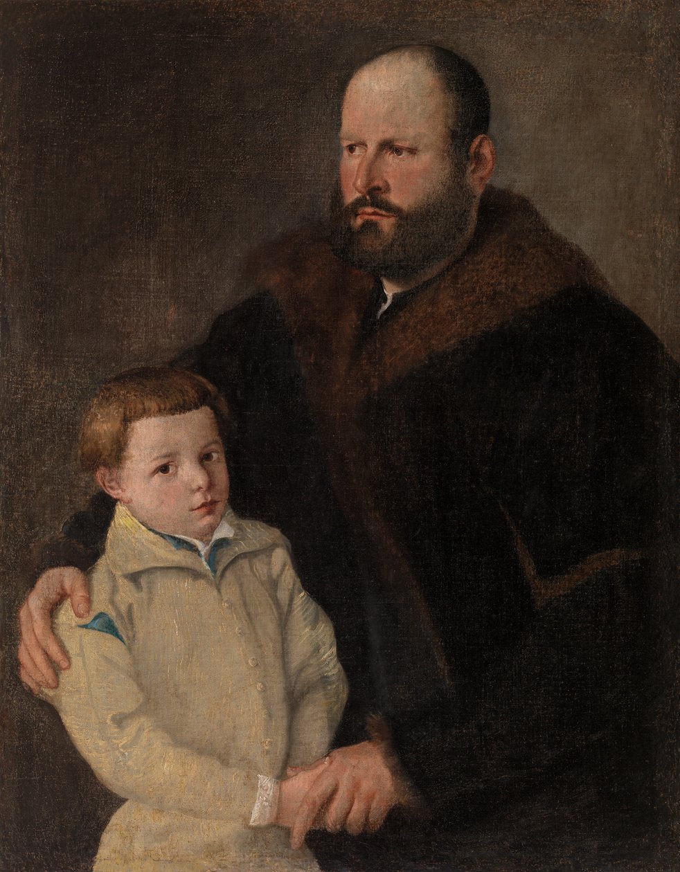 Férfi és Fiú alkotó: Tiziano Vecelli