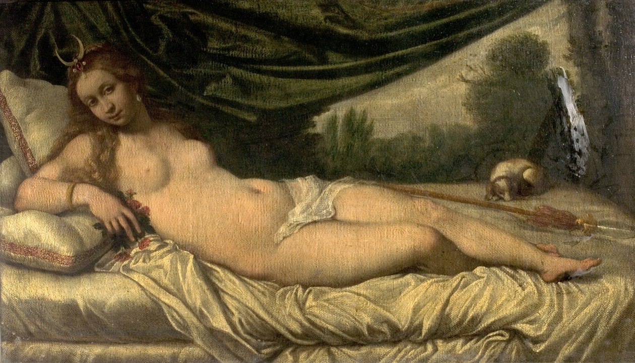 Diana alkotó: Tiziano Vecelli