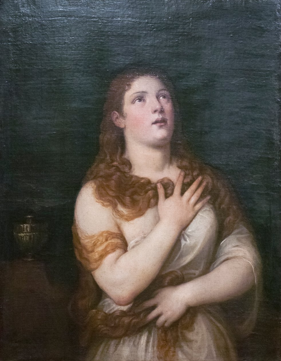 Bűnbánó Magdolna alkotó: Titian (c.1488 1576) (after)