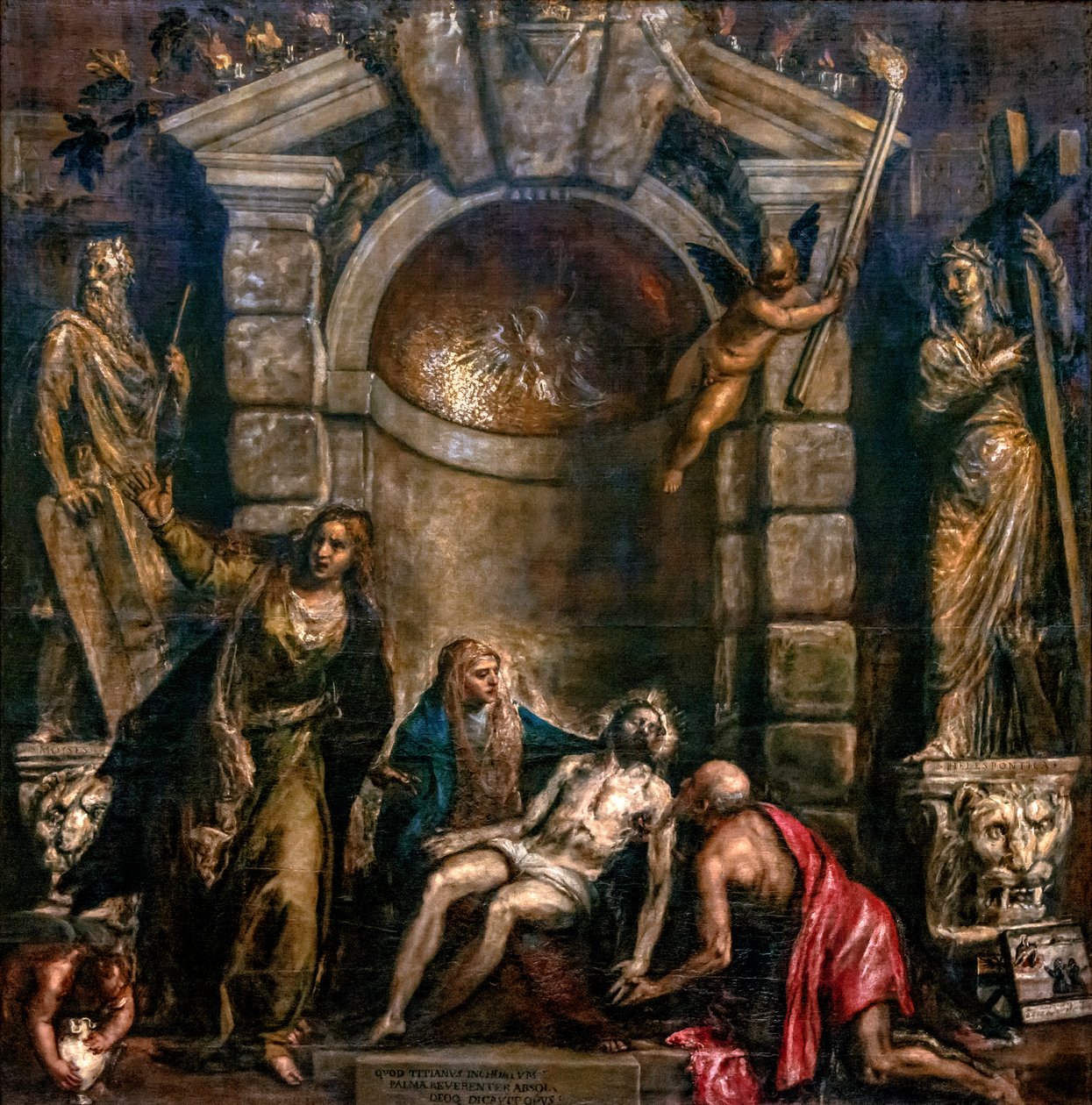 Pieta alkotó: Tiziano Vecelli