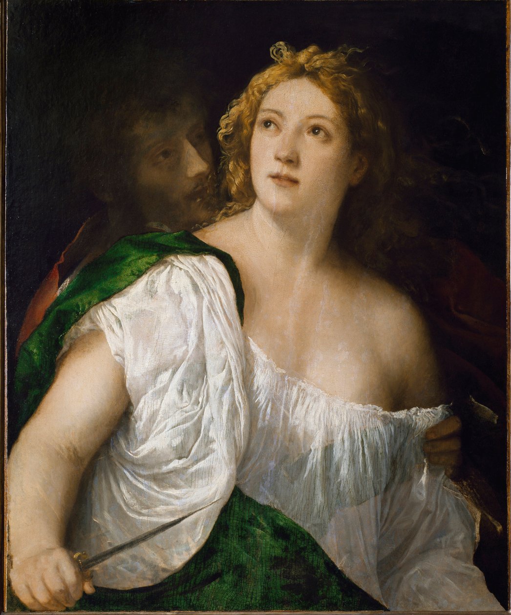 Lucrece és Tarquin (Festészet alkotó: Titian (c.1488 1576)
