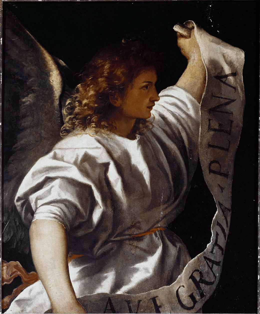 Averoldi poliptichon: Hirdesse az angyalt alkotó: Titian (c.1488 1576)