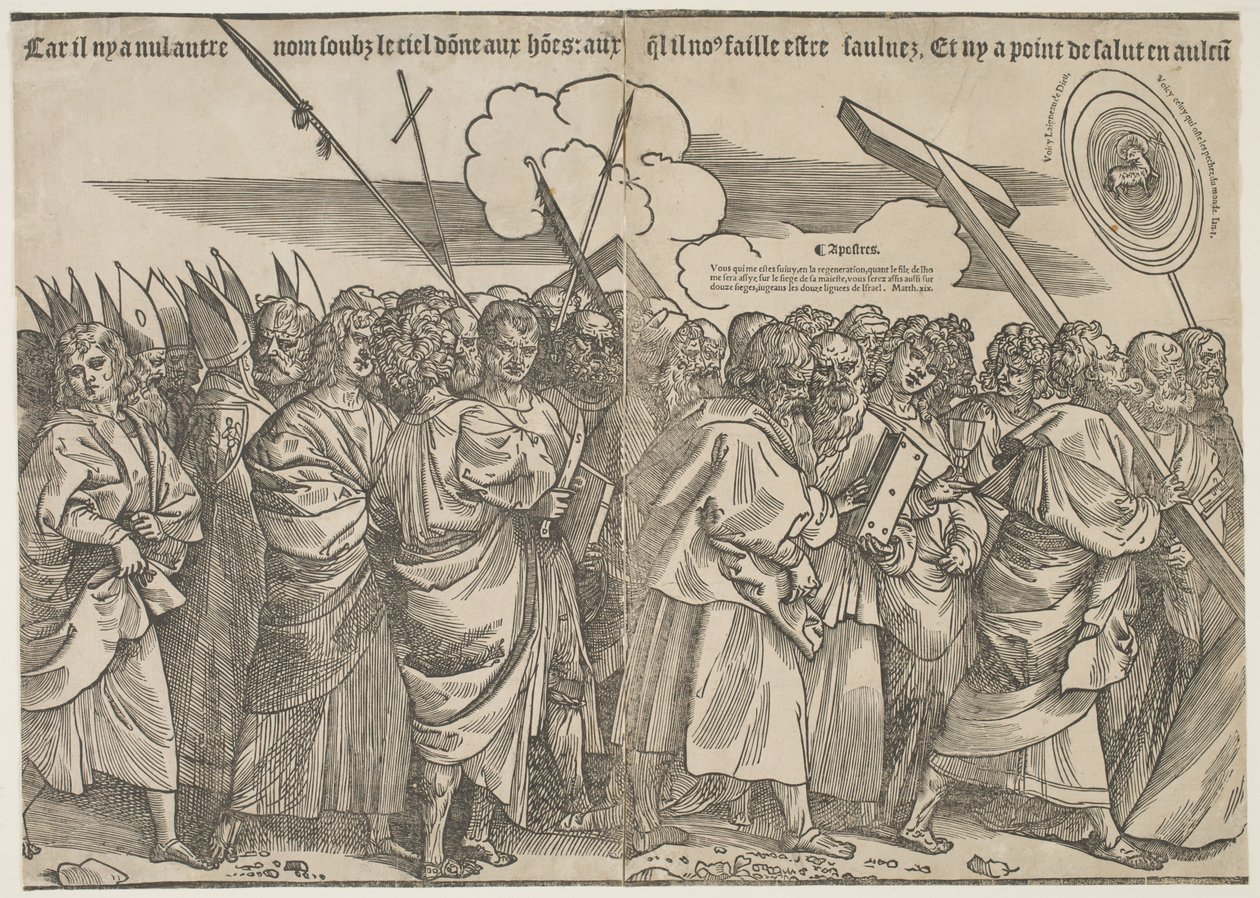 Apostolok, 1511 körül alkotó: Tiziano Vecelli