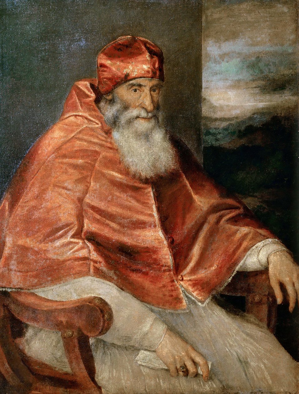 Pál pápa portréja III. alkotó: Titian