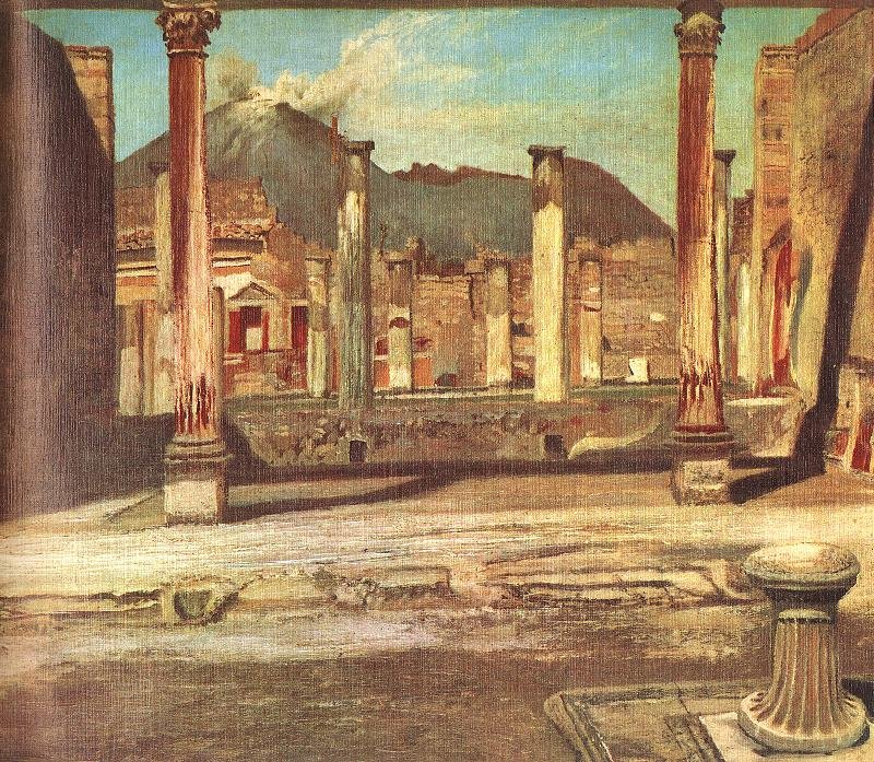 Pompeji a Chirurgus háza a Vezuvval alkotó: Tivadar Kosztka Csontvary