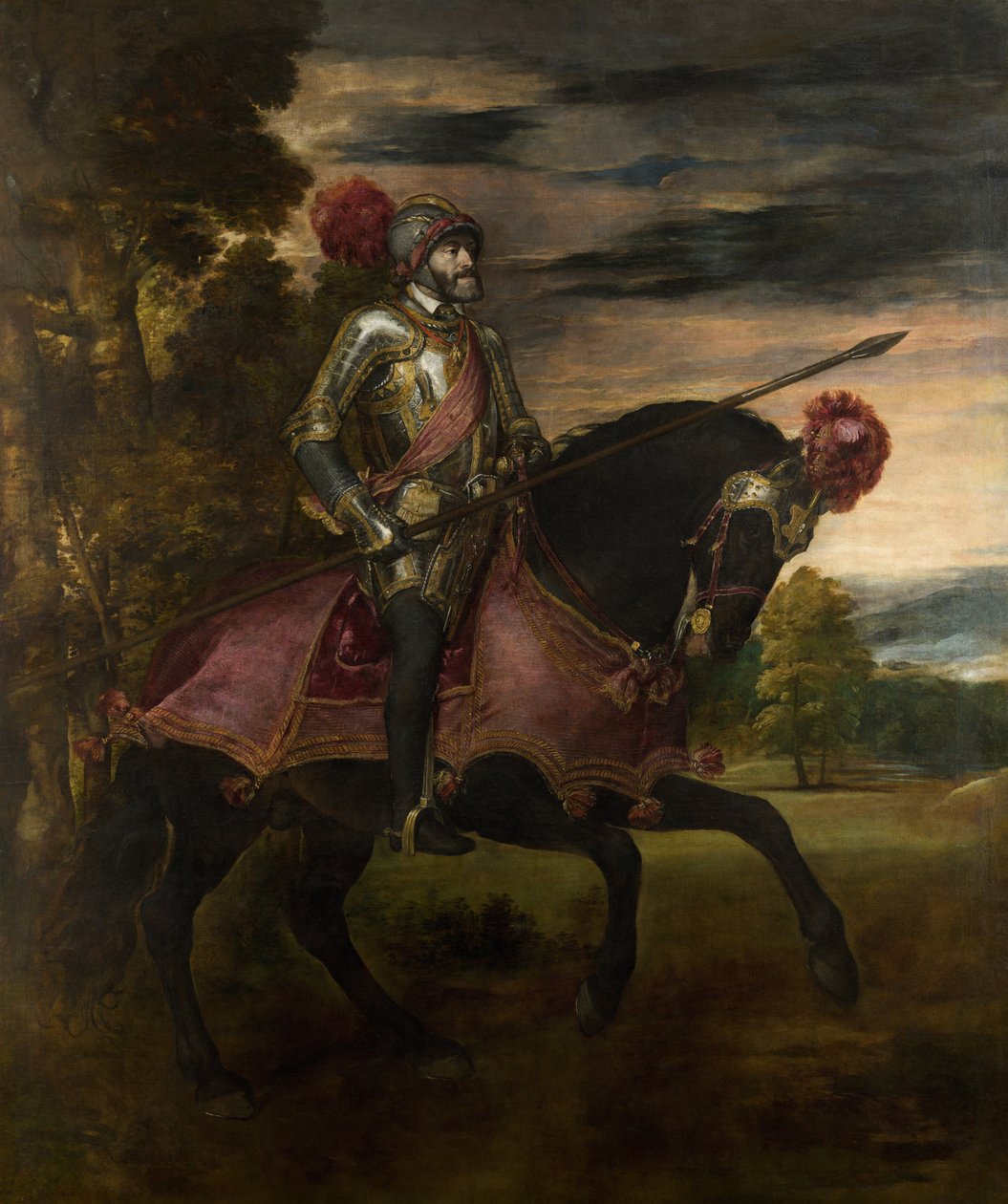 V. Carlos és Mühlberg alkotó: Tiziano Vecelli