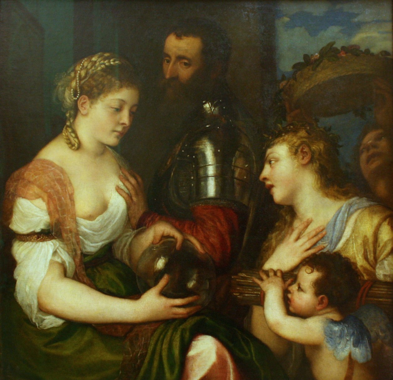 Házastársi allegória alkotó: Tiziano Vecelli