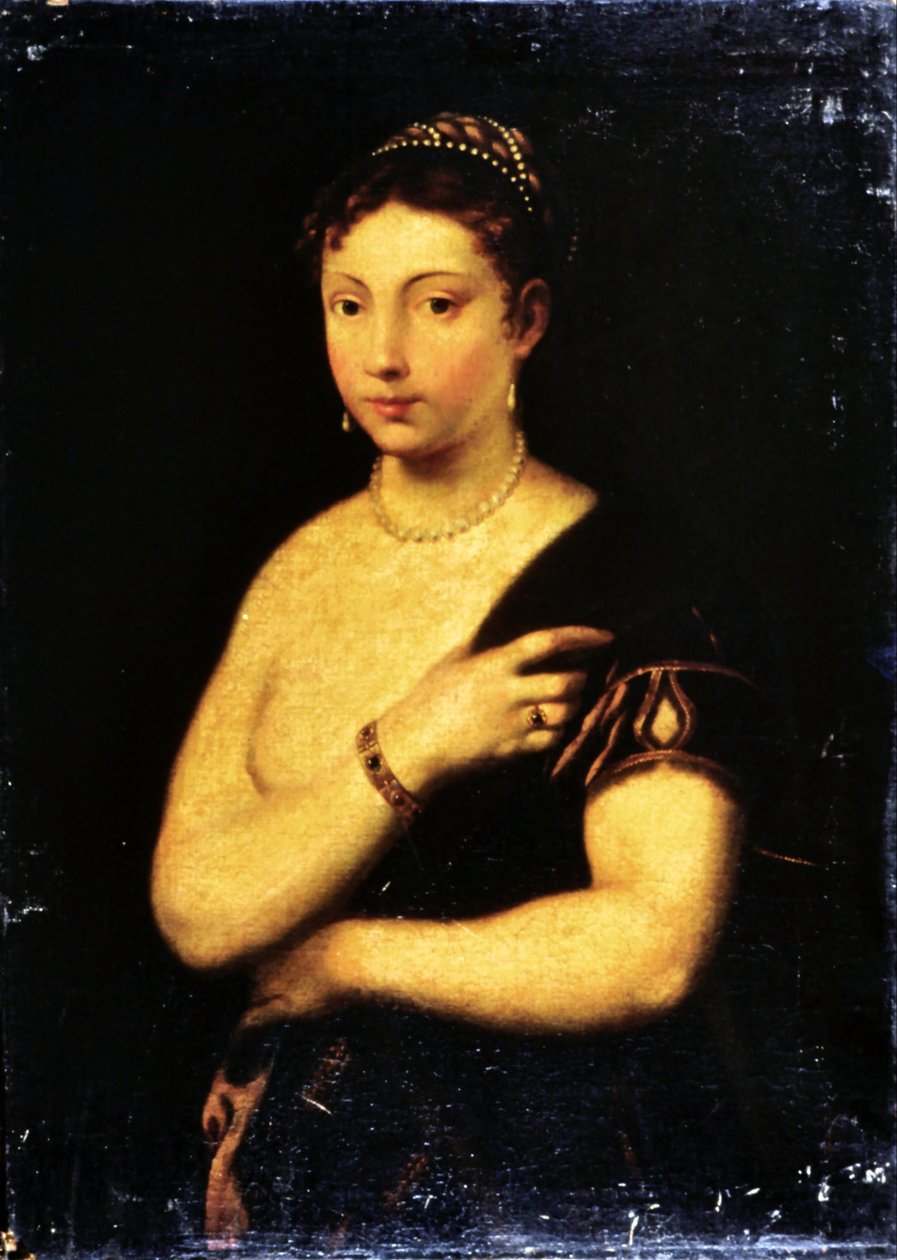 Lány bundában alkotó: Tiziano Vecelli