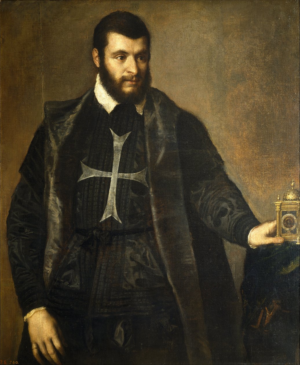 Málta lovagja órával alkotó: Tiziano Vecelli