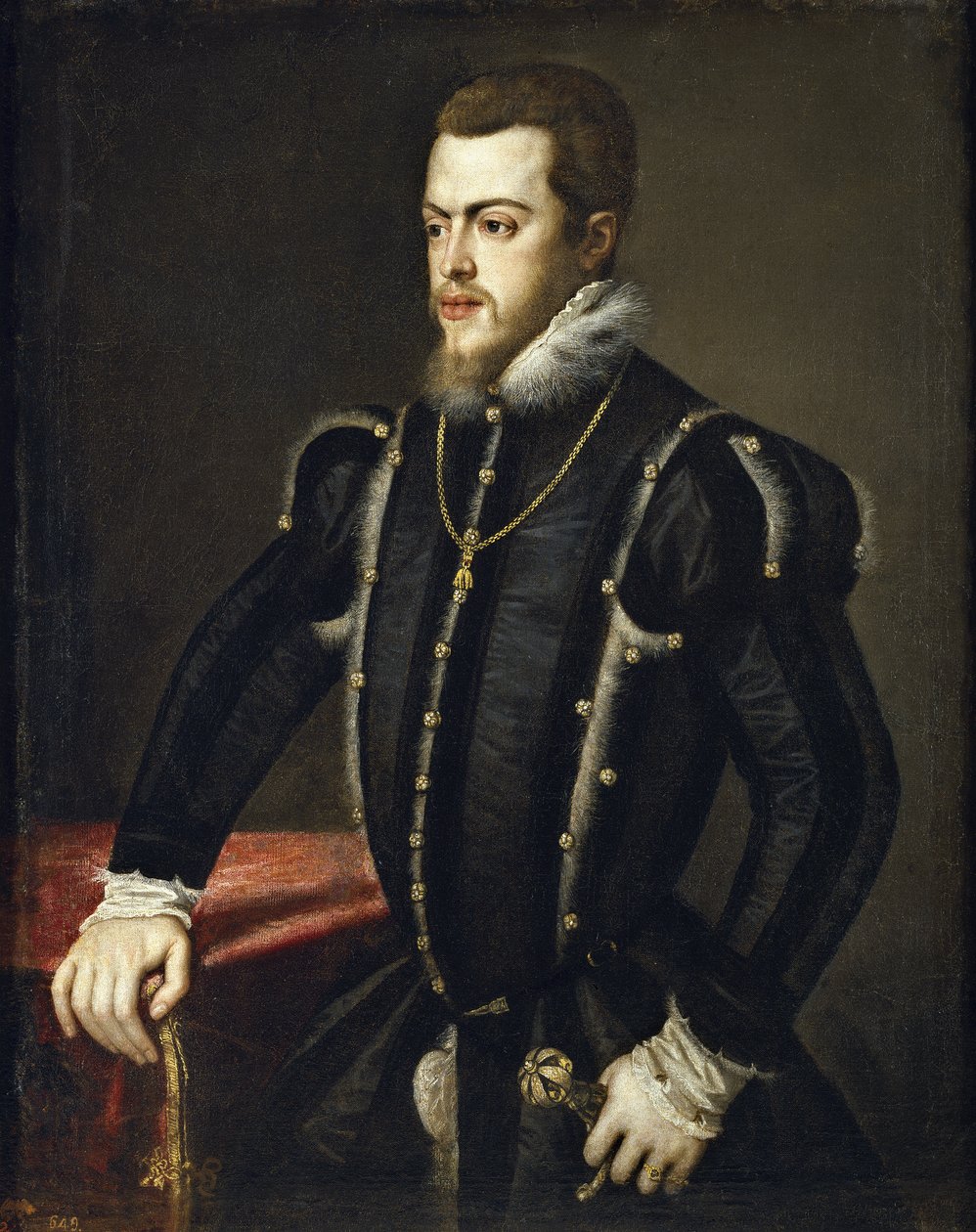 Fülöp II alkotó: Tiziano Vecelli